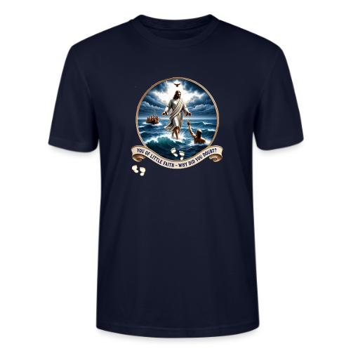 Walking On Water Faith T Shirt, Christian Miracle - Stanley/Stella Crafter Unisex Organic T-Shirt