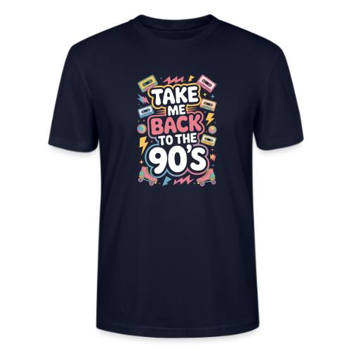 Retro 90s Take Me Back Graphic Art - Stanley/Stella Crafter Unisex Organic T-Shirt