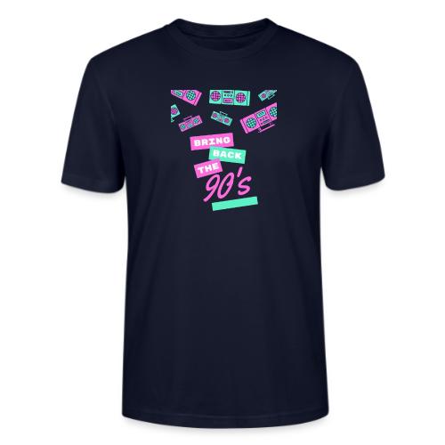 Bring Back The 90s Nostalgia Design| Retro 90s Art - Stanley/Stella Crafter Unisex Organic T-Shirt