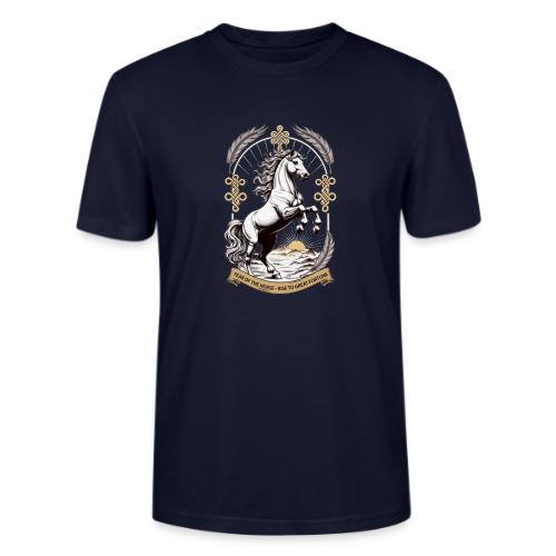 Year of the Horse Rearing T Shirt, Lunar New Year - Stanley/Stella Crafter Unisex Organic T-Shirt