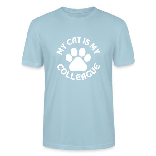 My Cat is My Colleague - Stanley/Stella Crafter Unisex Organic T-Shirt