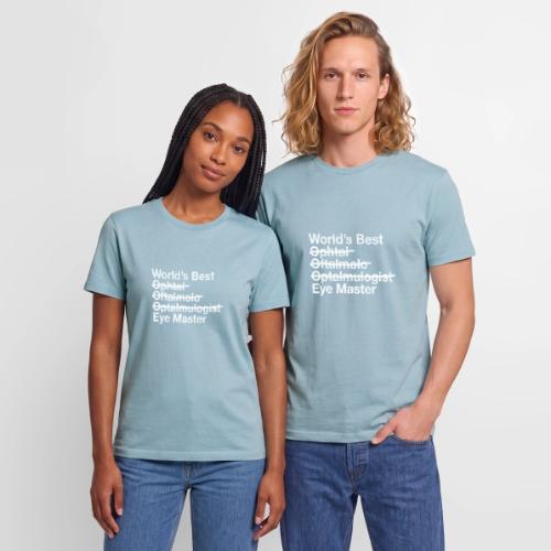 Worlds Best Eye Master Ophthalmologist - Stanley/Stella Crafter Unisex Organic T-Shirt