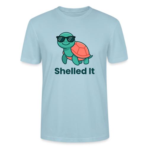 Funny Turtle Sunglasses Shelled It Cute Gift - Stanley/Stella Crafter Unisex Organic T-Shirt