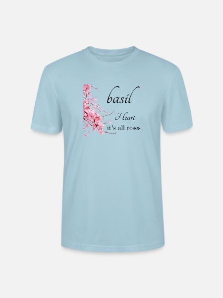 Sakura Bloom - Stanley/Stella Crafter Unisex Organic T-Shirt - sky blue