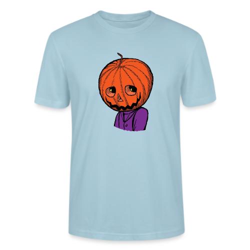 Pumpkin Head Halloween - Stanley/Stella Crafter Unisex Organic T-Shirt
