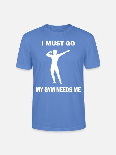 mygym - Stanley/Stella Crafter Unisex Organic T-Shirt - bright blue
