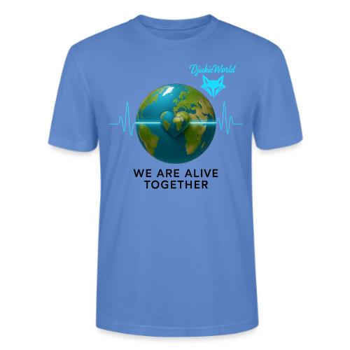 Alive We Live Together bez pozad - Stanley/Stella Crafter Unisex Organic T-Shirt