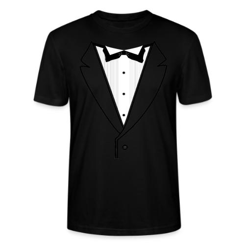 Tuxedo Plain w. Black Lines - Stanley/Stella Crafter Unisex Organic T-Shirt