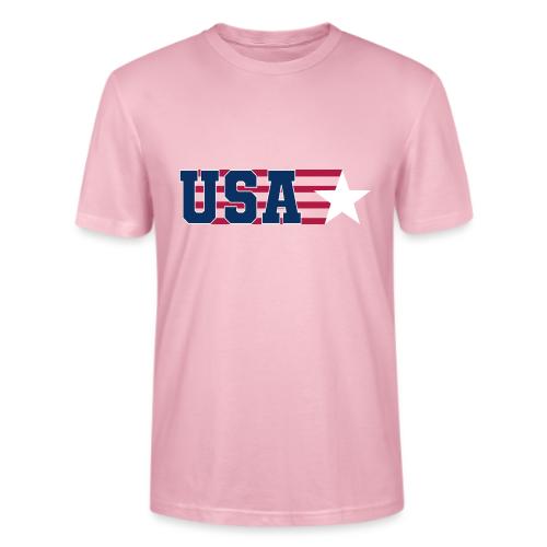 Star Stripe USA - Stanley/Stella Crafter Unisex Organic T-Shirt