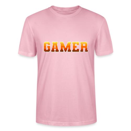Gamer Varsity Gradient Design for Apparel - Stanley/Stella Crafter Unisex Organic T-Shirt