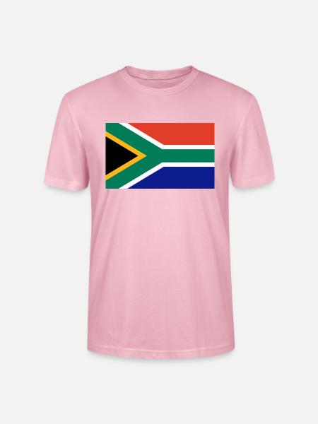 South Africa - Stanley/Stella Crafter Unisex Organic T-Shirt - pale pink