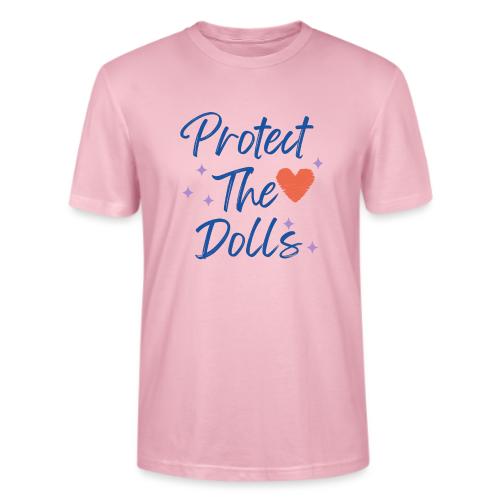 Protect The Dolls | Heart & Stars Typography - Stanley/Stella Crafter Unisex Organic T-Shirt