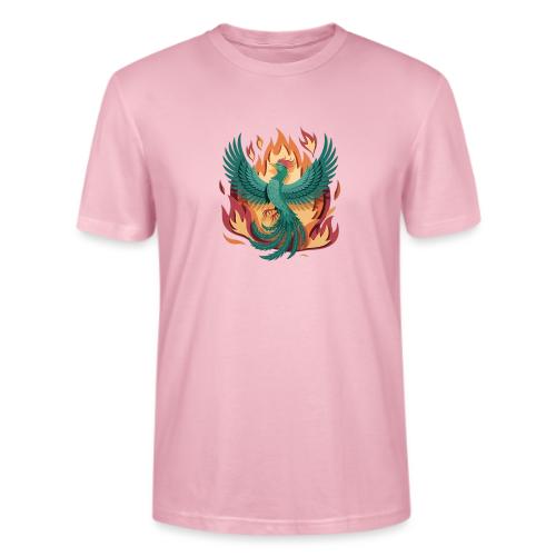 Phoenix Rising Mythical Fire Bird Fantasy Design - Stanley/Stella Crafter Unisex Organic T-Shirt