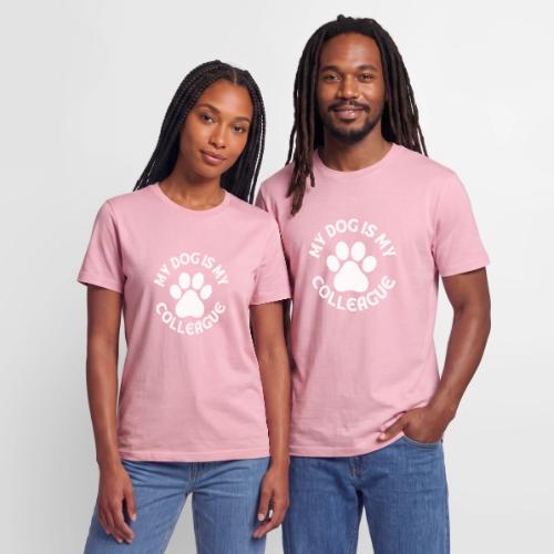 My Dog is my Colleague - Stanley/Stella Crafter Unisex Organic T-Shirt