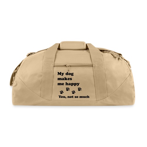 love dog 2 - Recycled Duffel Bag