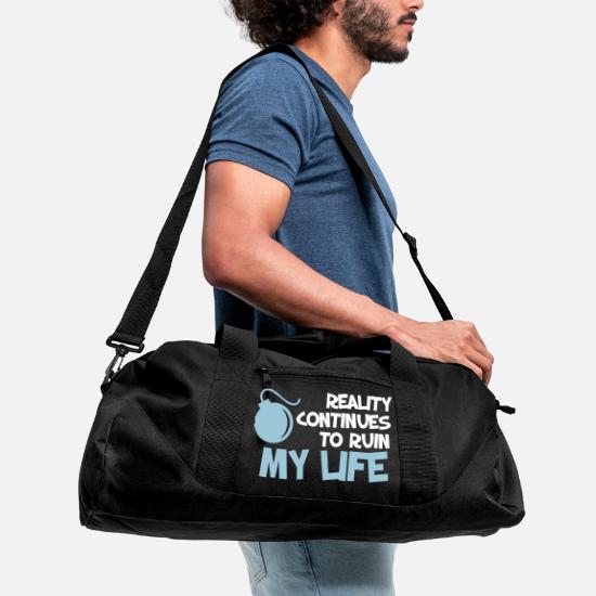 Funny. Quotes. Humour. Happy' Duffle Bag | Spreadshirt