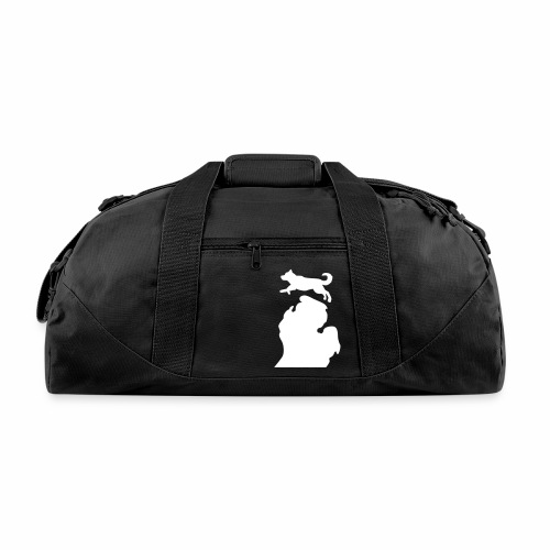Bark Michigan Husky - Michigan Tech Colors - Duffel Bag