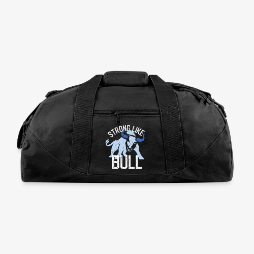 Strong Like Bull on dark - Duffel Bag