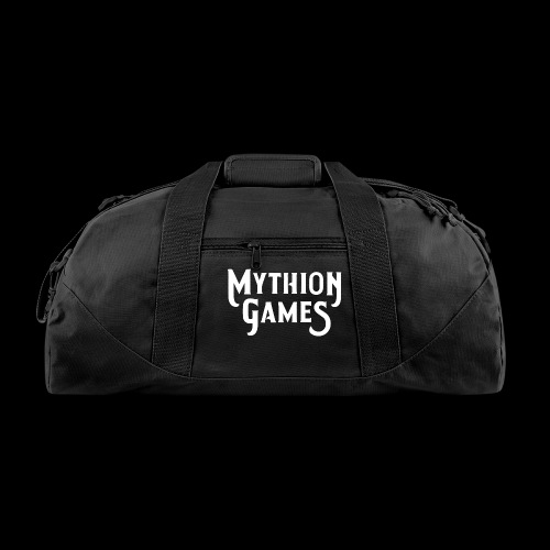 Mythion Logo White - Duffel Bag