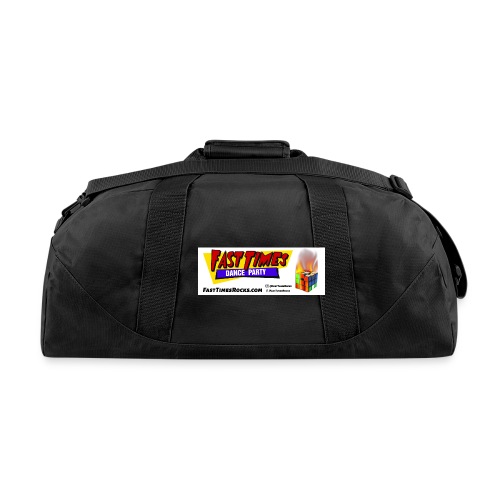 Fast Times Logo with Burning Cube - Duffel Bag