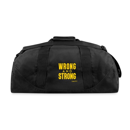 Wrong and Strong Gym Bag - Duffel Bag