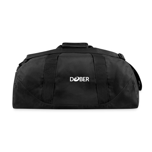 Dober White Logo - Duffel Bag