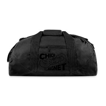 Heartbreaker Chick Magnet Casanova - Recycled Duffel Bag - black - Front