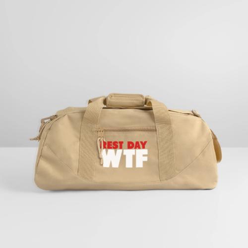 Rest Day WTF - Recycled Duffel Bag