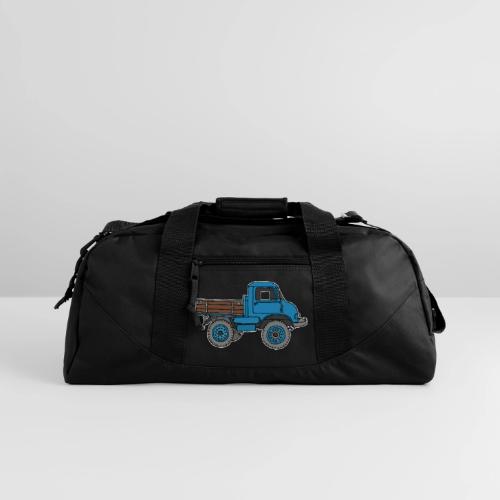 Blue off-road truck - Recycled Duffel Bag