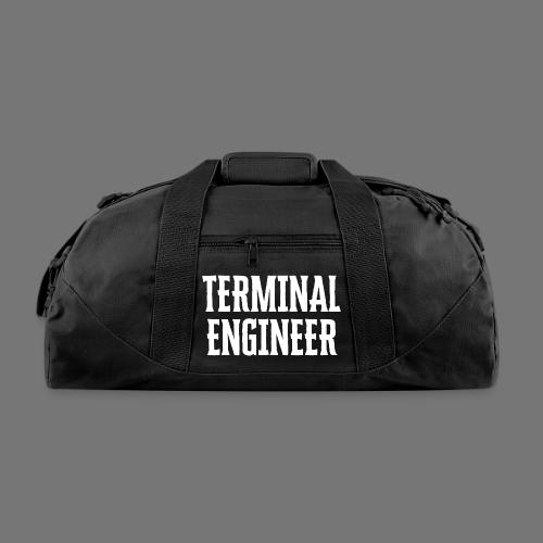 Terminal Engineer Double Print - Recycled Duffel Bag