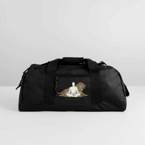 Silence Builds Kings Meditation Lion - Recycled Duffel Bag