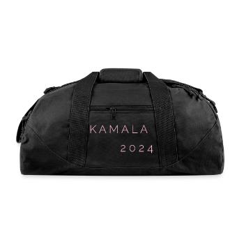 Kamala 2024 - Recycled Duffel Bag - black - Front