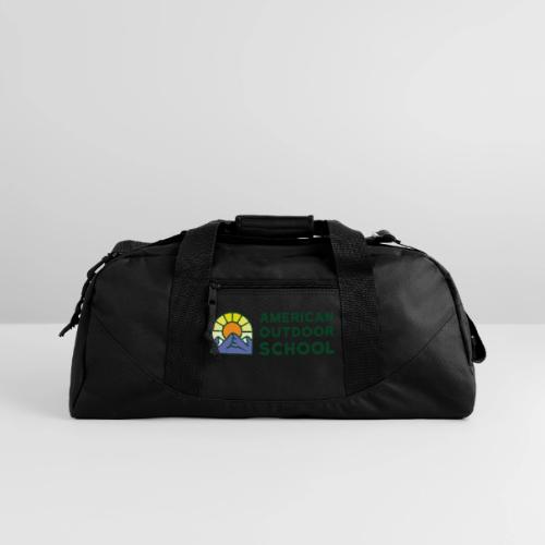 American Outdoor School Standard Logo - Recycled Duffel Bag