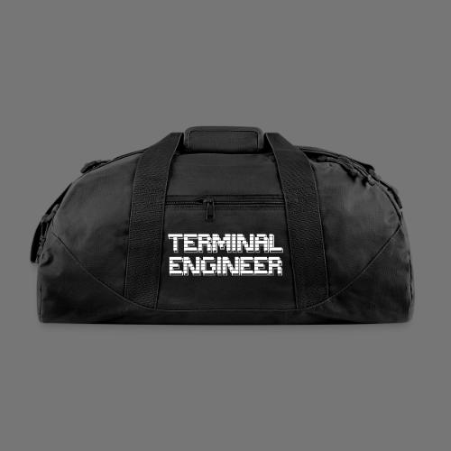 Terminal Engineer ASCII Double Print - Recycled Duffel Bag