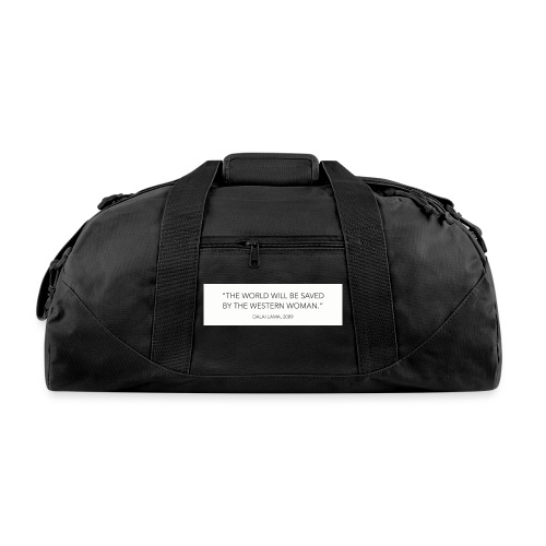 dalailamaquote - Recycled Duffel Bag
