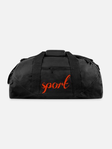 Sport - Recycled Duffel Bag - black