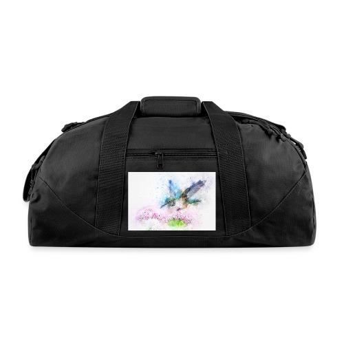 blue bird - Recycled Duffel Bag