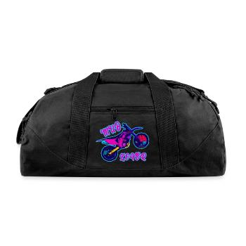 Mud lover - Recycled Duffel Bag - black - Front