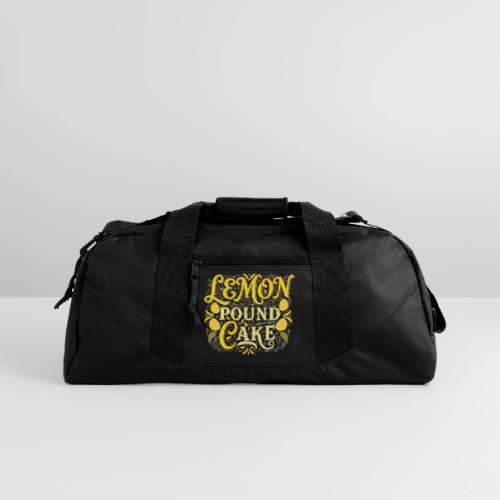 Lemon Pound Cake Vintage Flourish - Recycled Duffel Bag