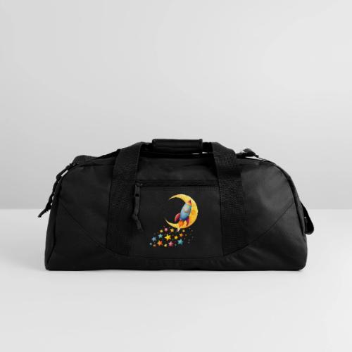 Rocket Trail of Stars - Recycled Duffel Bag