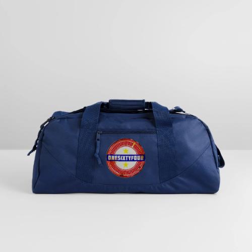 One Sixty Four -- vintage inspired design - Recycled Duffel Bag