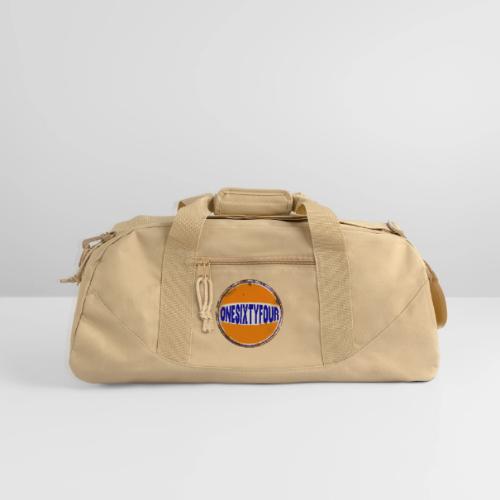 One Sixty Four --vintage auto inspired orange - Recycled Duffel Bag