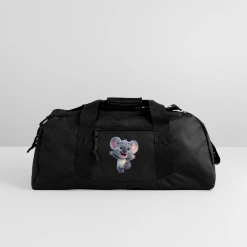 Joyful 3D Baby Koala with Arms Up - Recycled Duffel Bag