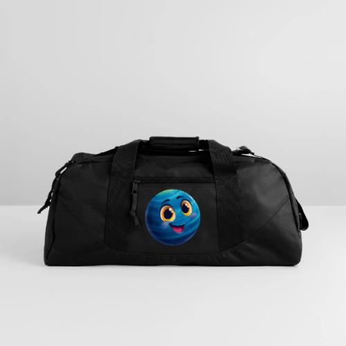 Smiling Blue Planet - Recycled Duffel Bag