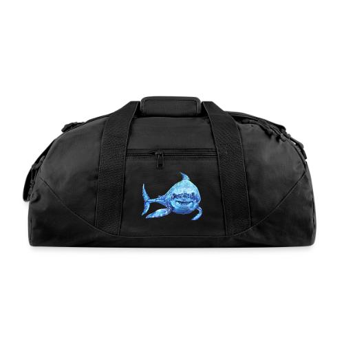 sharp shark - Recycled Duffel Bag