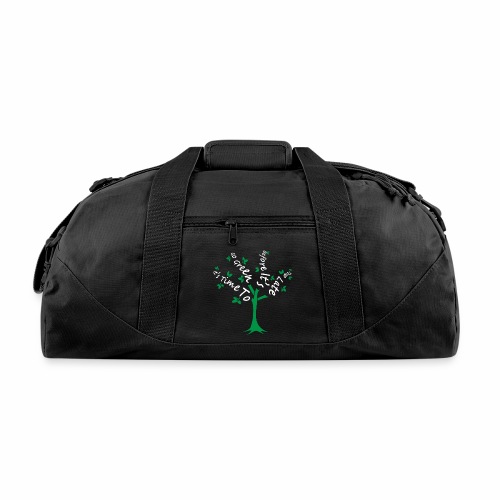 Green Tree - Recycled Duffel Bag