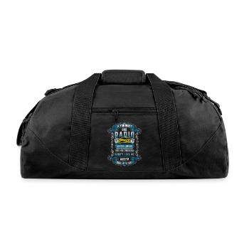 Rc Car - Recycled Duffel Bag - black - Front