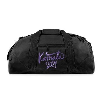 Kamala 2024 - Recycled Duffel Bag - black - Front