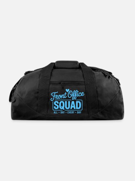 Front Office Squad - Recycled Duffel Bag - black