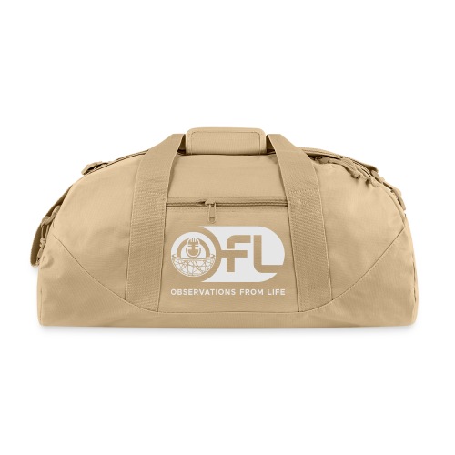 Observations from Life Logo - Recycled Duffel Bag